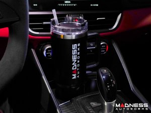 The MAD Cup - Black Cup/ White Logo The MAD Cup - Black Cup/ White Logo